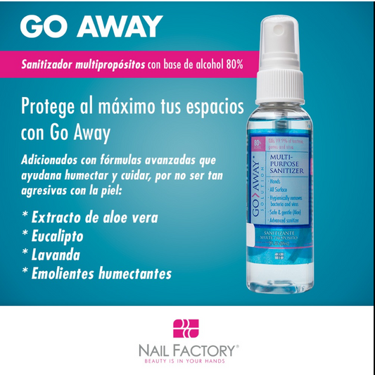 GO AWAY SANITIZANTE PARA MANOS NF